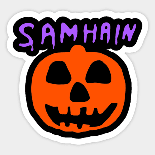 Halloween 2 Pumpkin Michael Myerw Sticker